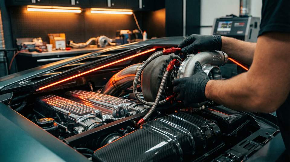 萝莉岛视频：兰博基尼涡轮改装视频教程